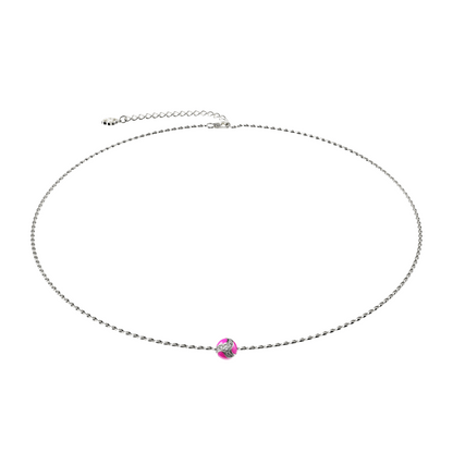 111 Dragon Ball Necklace Pink