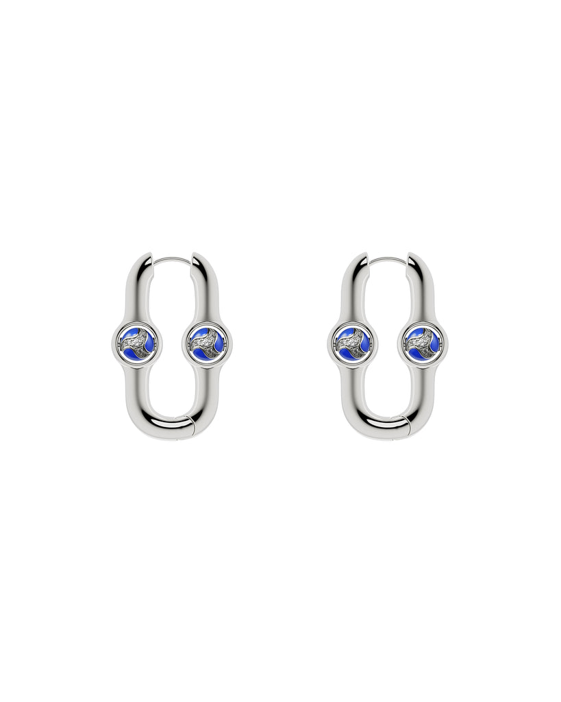 Gate Of Joy Earrings Indigo Small