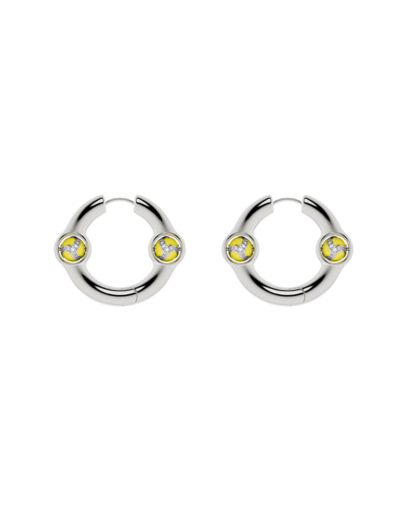 Portal Of Joy Earrings Yellow Small
