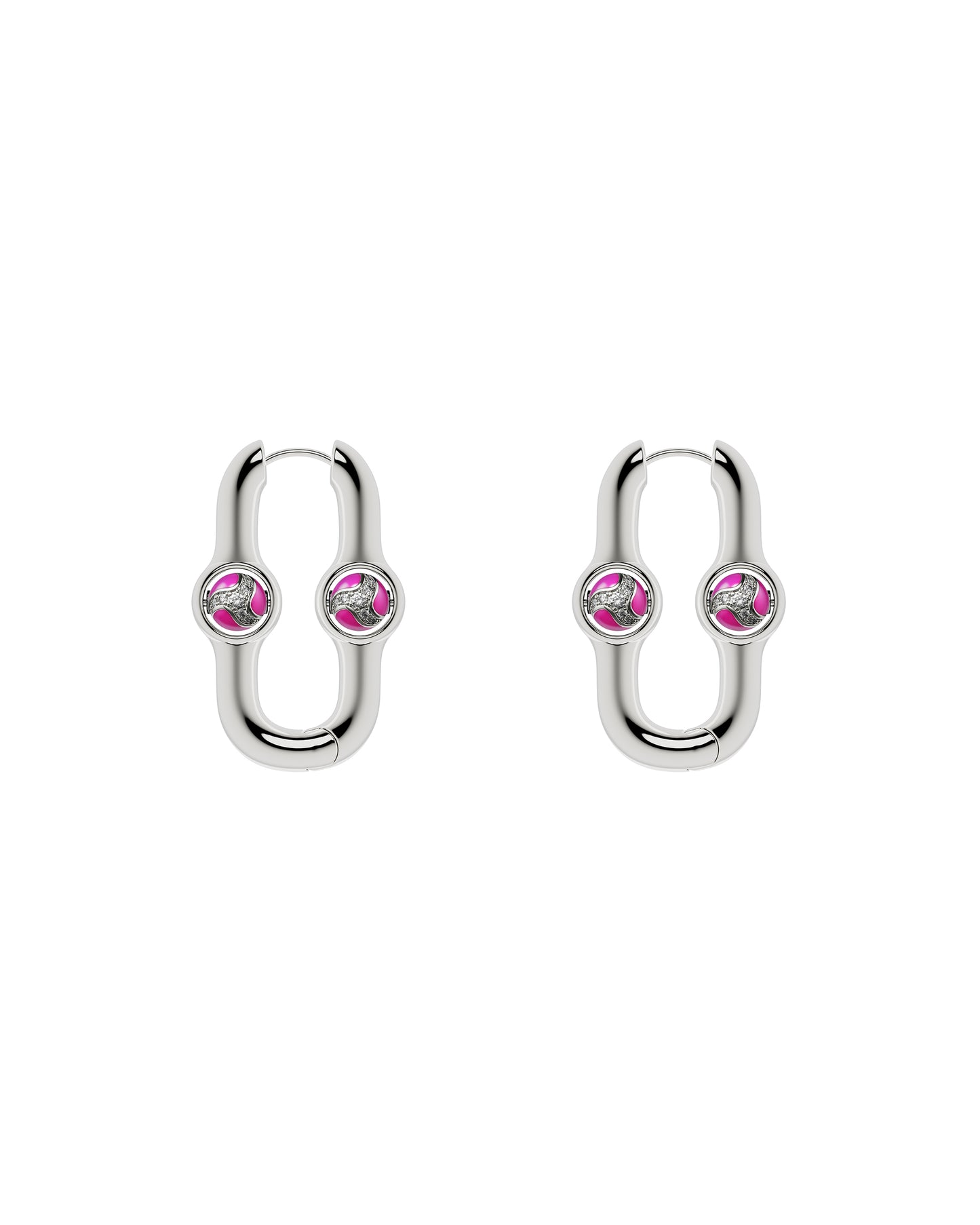 Gate Of Joy Earrings Pink Small