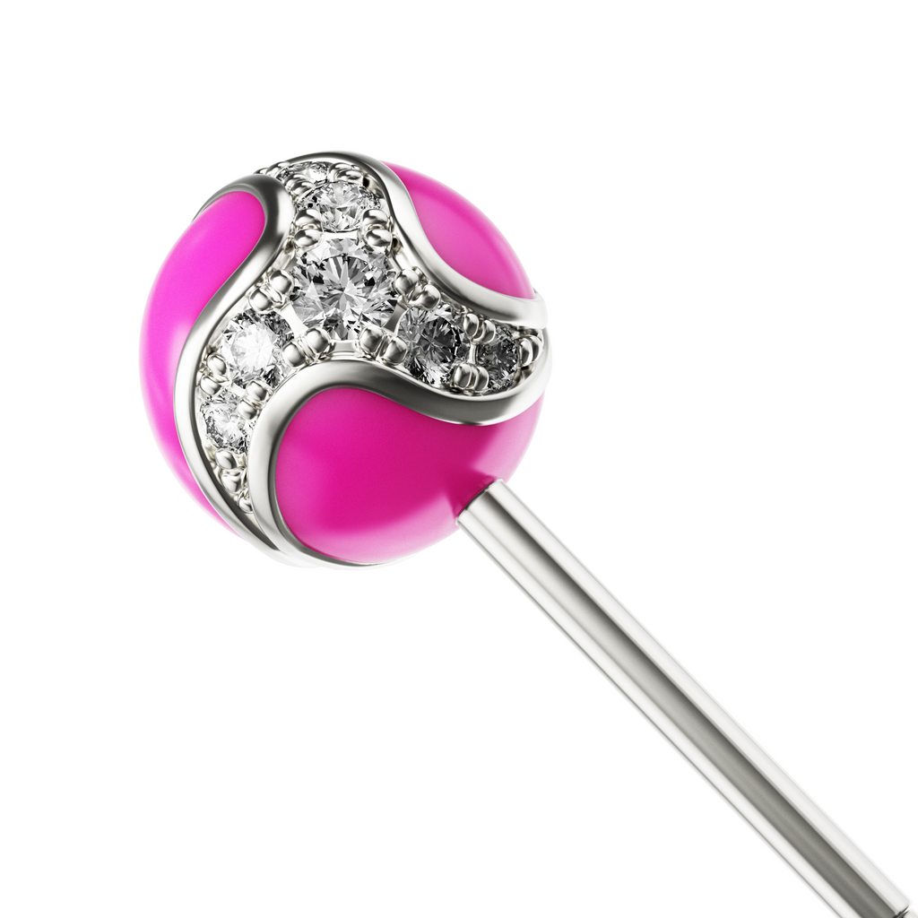 Dragon Ball Ear Stud Pink
