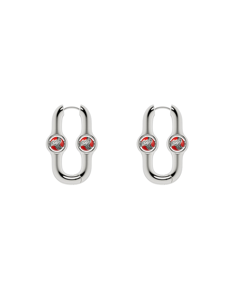 Gate Of Joy Earrings Red Small