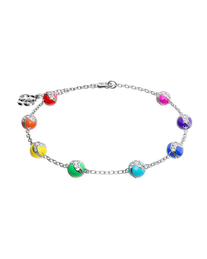888 Rainbow Dragon Ball Bracelet
