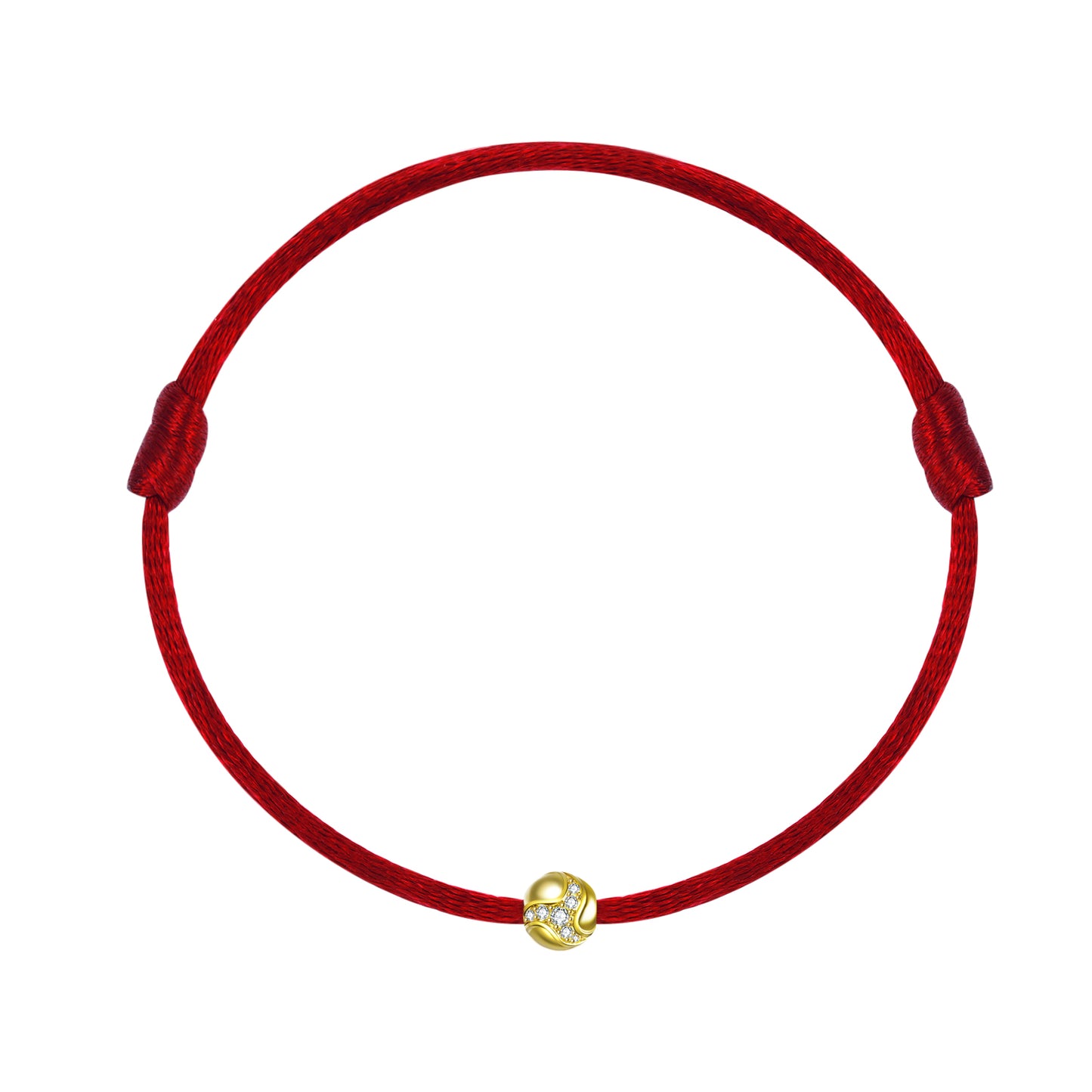 Dragon Ball Red Bracelet_Gold