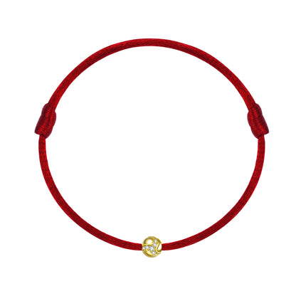 Dragon Ball Red Bracelet_Gold
