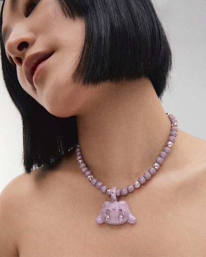 Drip Buda Pendant - Pink