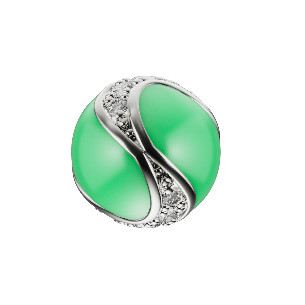 Dragon Ball Ear Stud Green