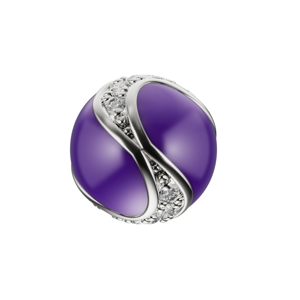 Dragon Ball Ear Stud Purple