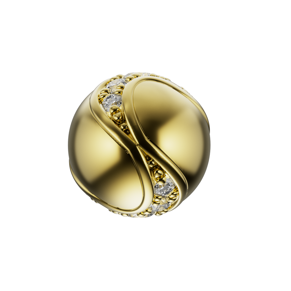 Dragon Ball Ear Stud Gold