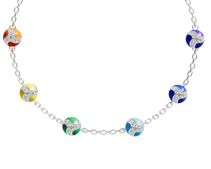 888 Rainbow Dragon Ball Bracelet