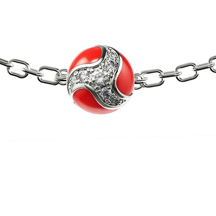 111 Dragon Ball Bracelet Red