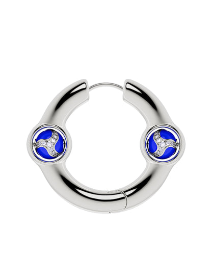 Portal Of Joy Earrings — Indigo — Large