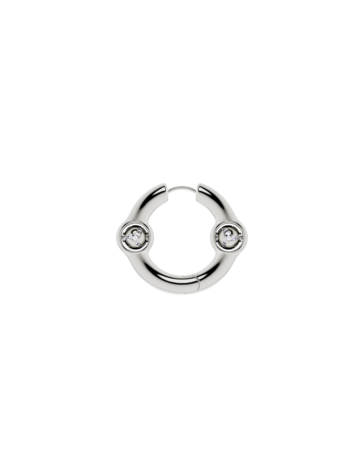 Portal Of Joy Earrings Silver_small_front_1