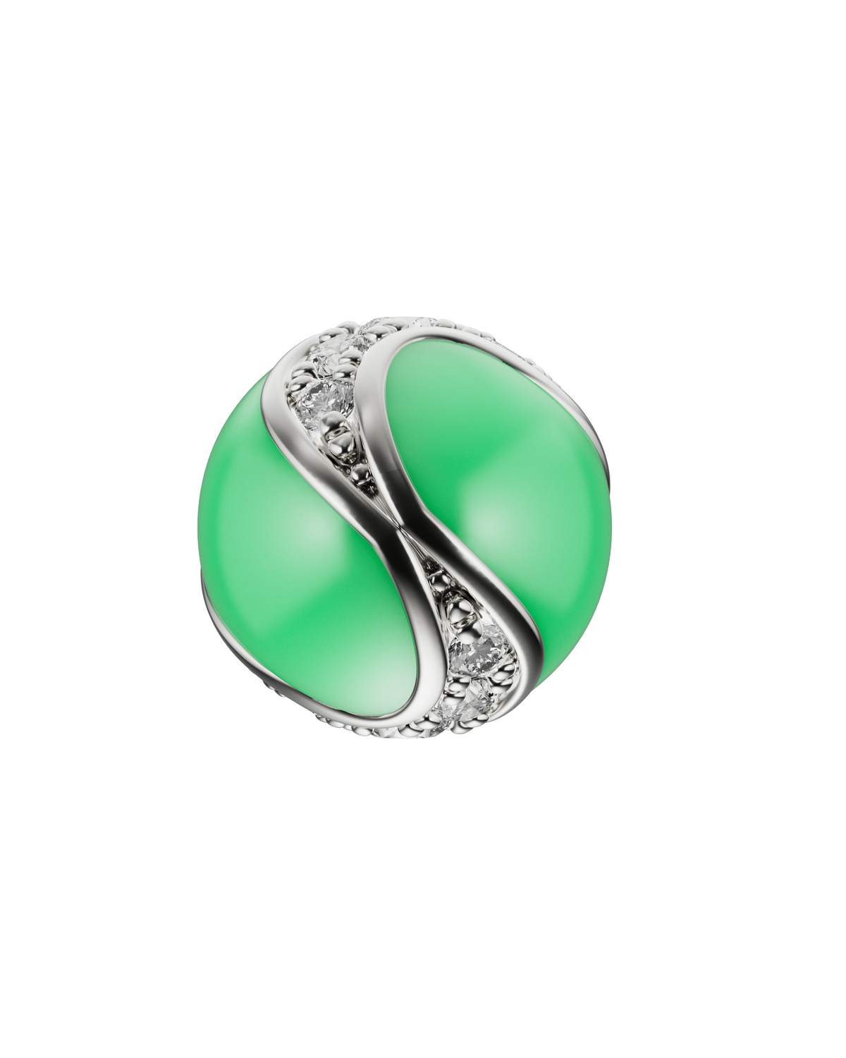 Dragon Ball Ear Stud Green