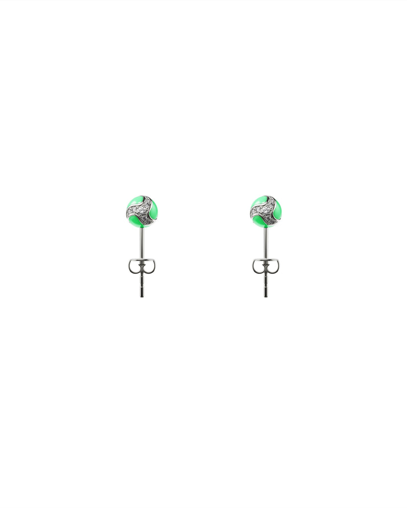 Dragon Ball Ear Stud — Green — One Size