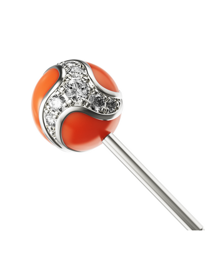 Dragon Ball Ear Stud Orange