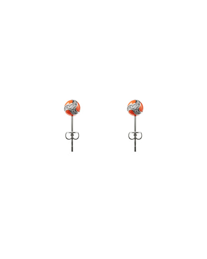 Dragon Ball Ear Stud — Orange — One Size