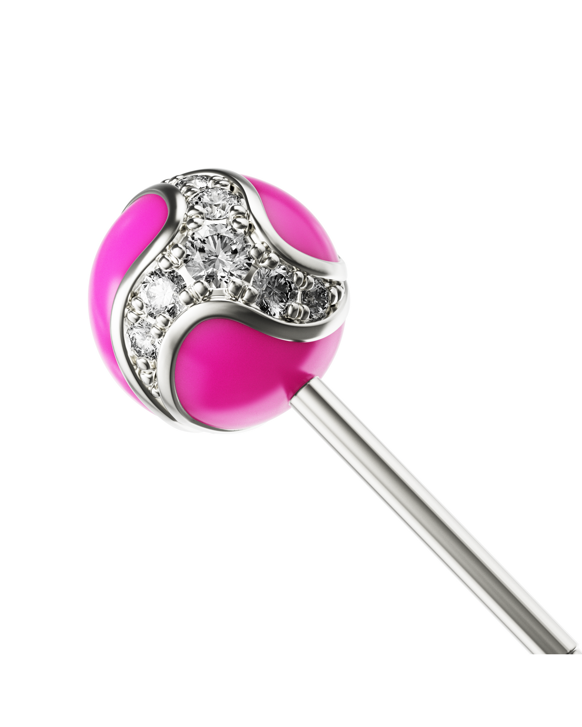 Dragon Ball Ear Stud Pink