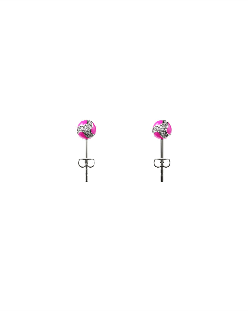 Dragon Ball Ear Stud — Pink — One Size