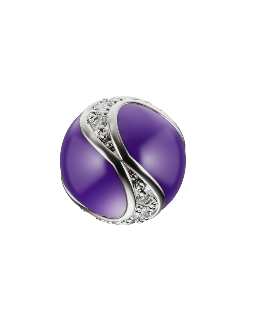 Dragon Ball Ear Stud Purple
