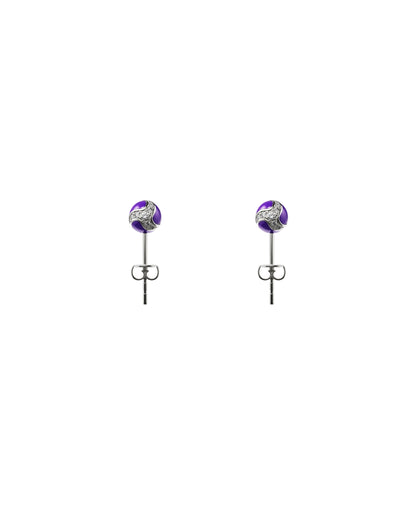 Dragon Ball Ear Stud Purple