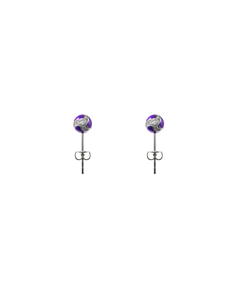 Dragon Ball Ear Stud — Purple — One Size