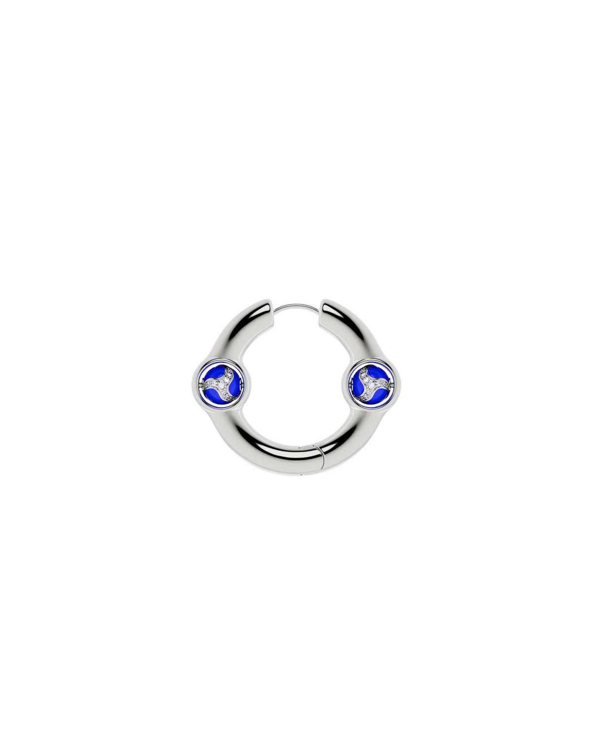 Portal Of Joy Earrings — Indigo — Small