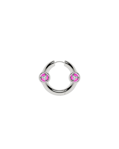 Portal Of Joy Earrings — Pink — Small