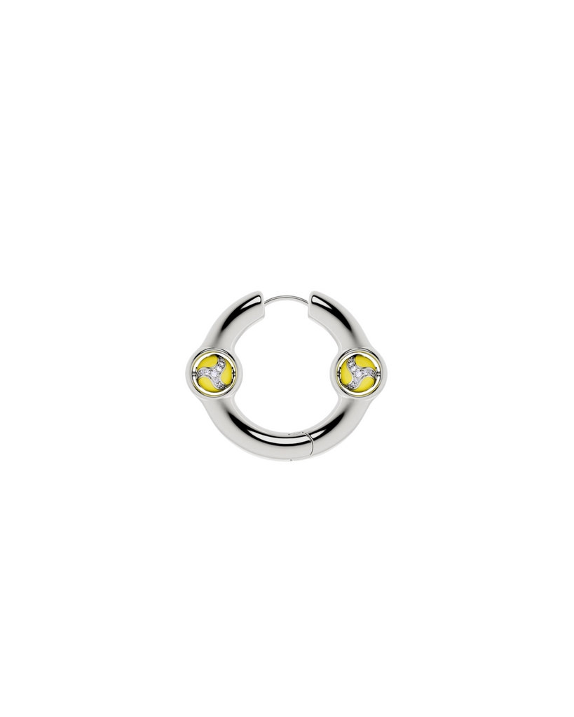 Portal Of Joy Earrings — Yellow — Small