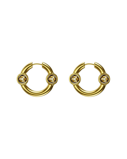 Portal Of Joy Earrings Gold Small