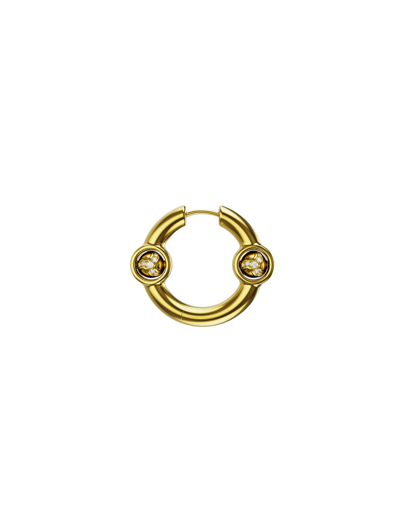 Portal Of Joy Earrings — Gold — Small