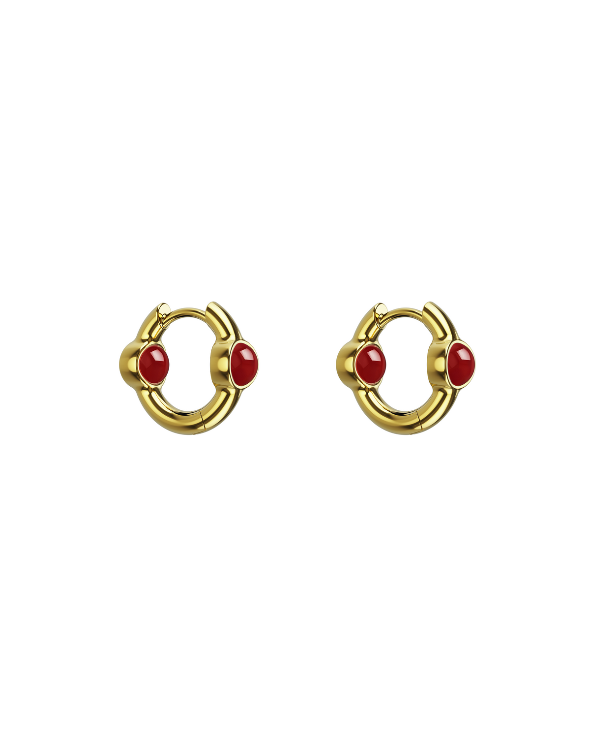 Mini Portal Of Joy Earrings Ruby