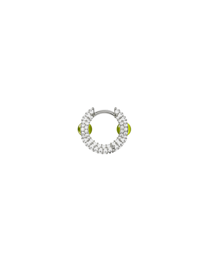 Mini Drip Portal Of Joy Earrings Peridot
