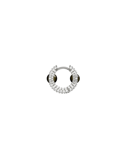 Mini Drip Portal Of Joy Earrings Obsdian