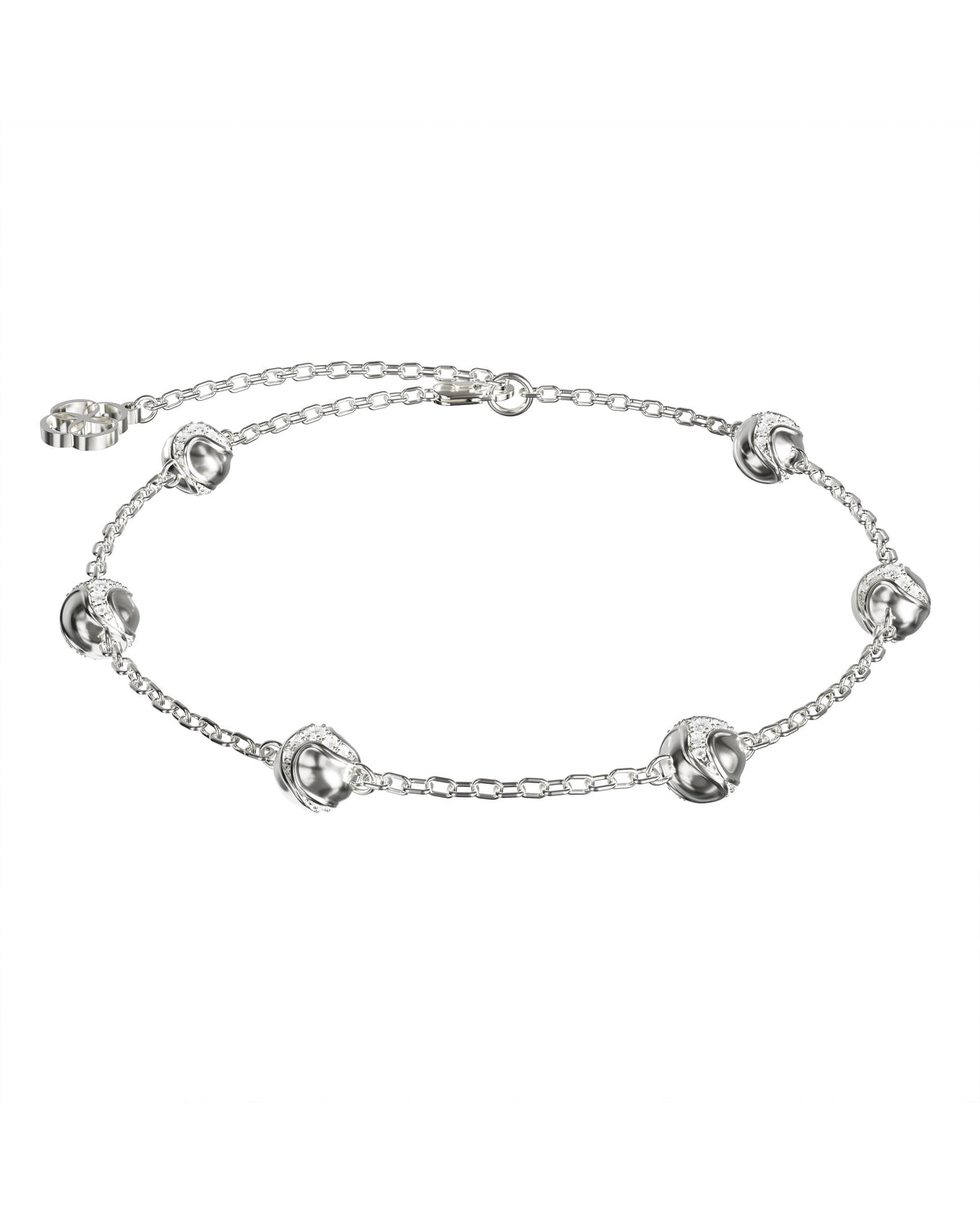 666 Dragon Ball Bracelet — Silver — One Size