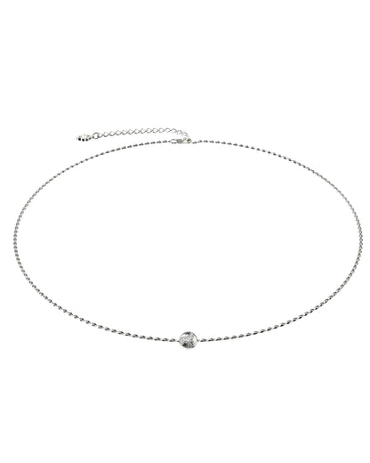 111 Dragon Ball Necklace — Silver — One Size