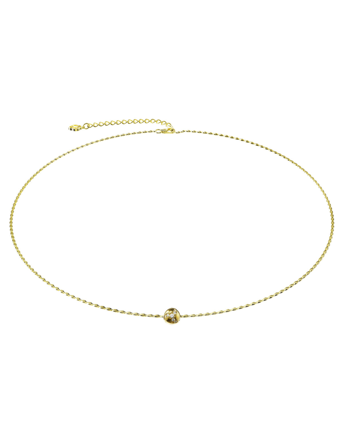 111 Dragon Ball Necklace — Gold — One Size