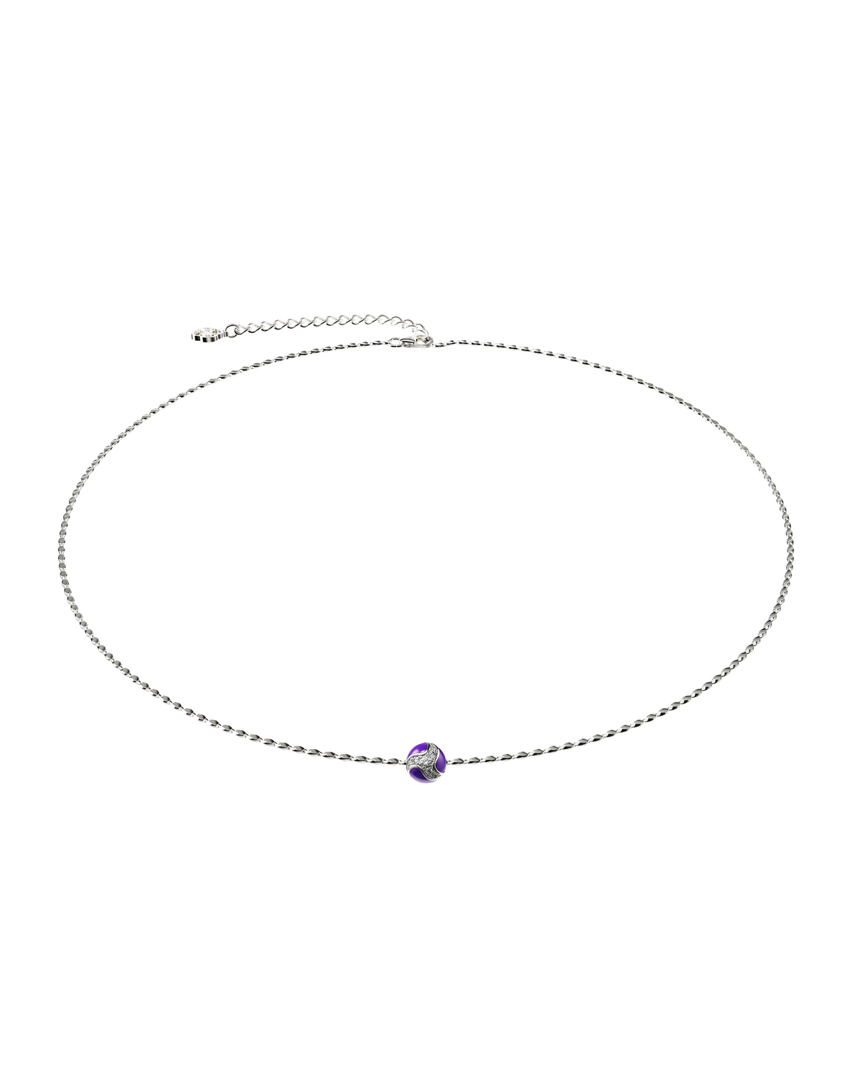 111 Dragon Ball Necklace Purple