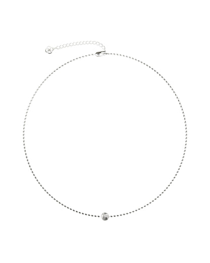 111 Dragon Ball Necklace — Silver — One Size
