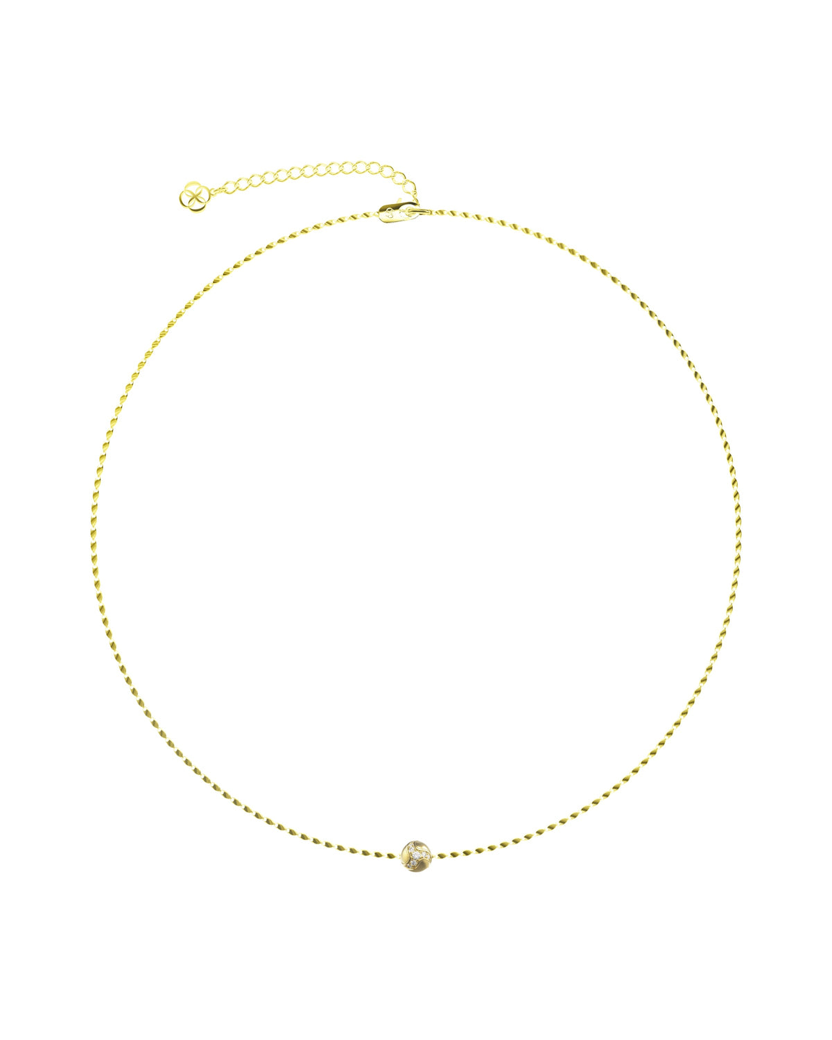 111 Dragon Ball Necklace — Gold — One Size