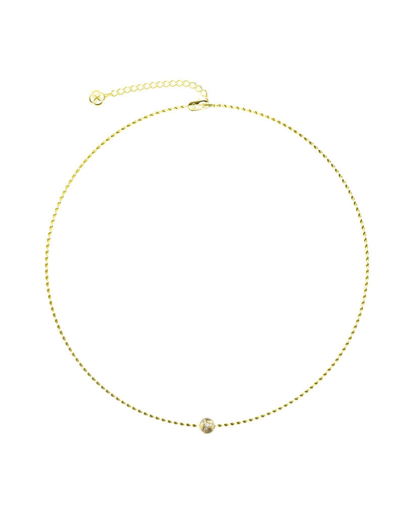 111 Dragon Ball Necklace — Gold — One Size