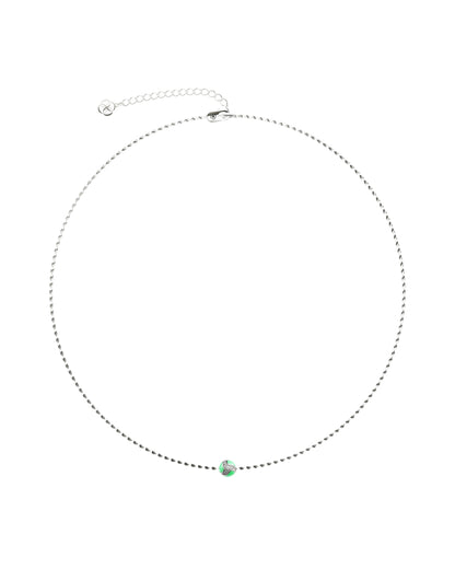 111 Dragon Ball Necklace — Green — One Size