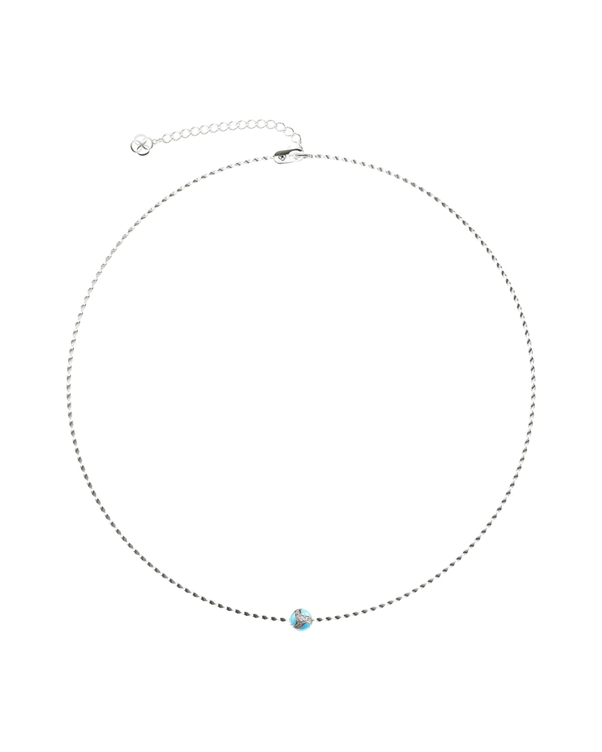 111 Dragon Ball Necklace — Blue — One Size