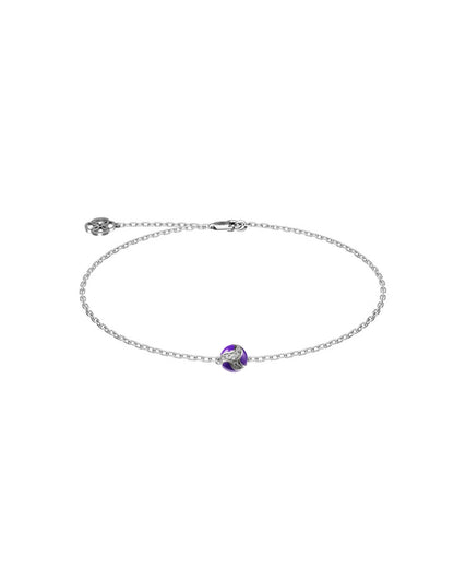 111 Dragon Ball Bracelet Purple