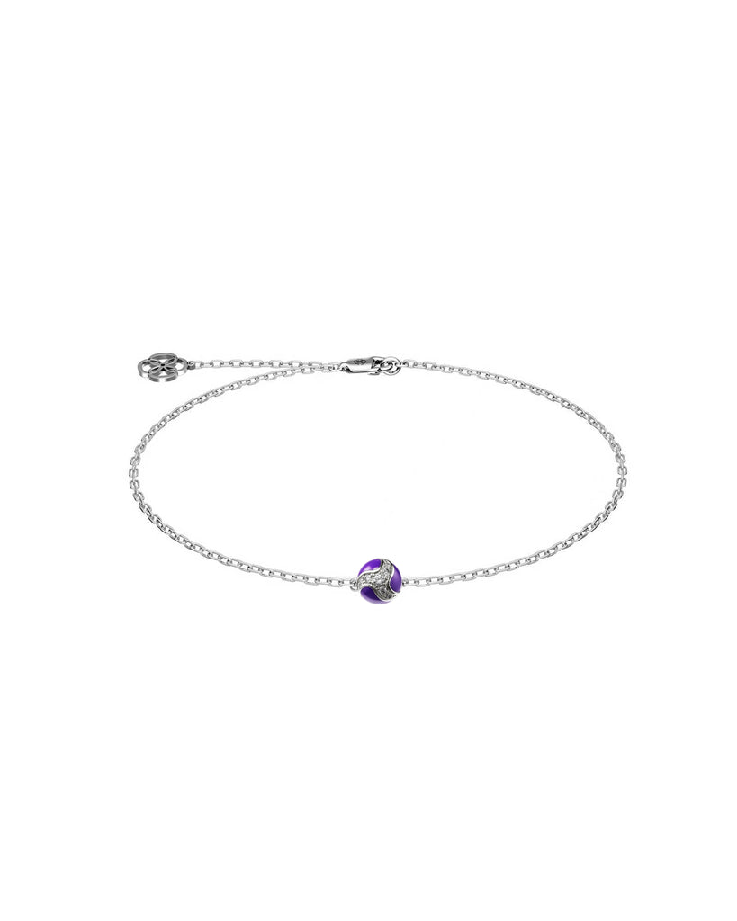 111 Dragon Ball Bracelet Purple