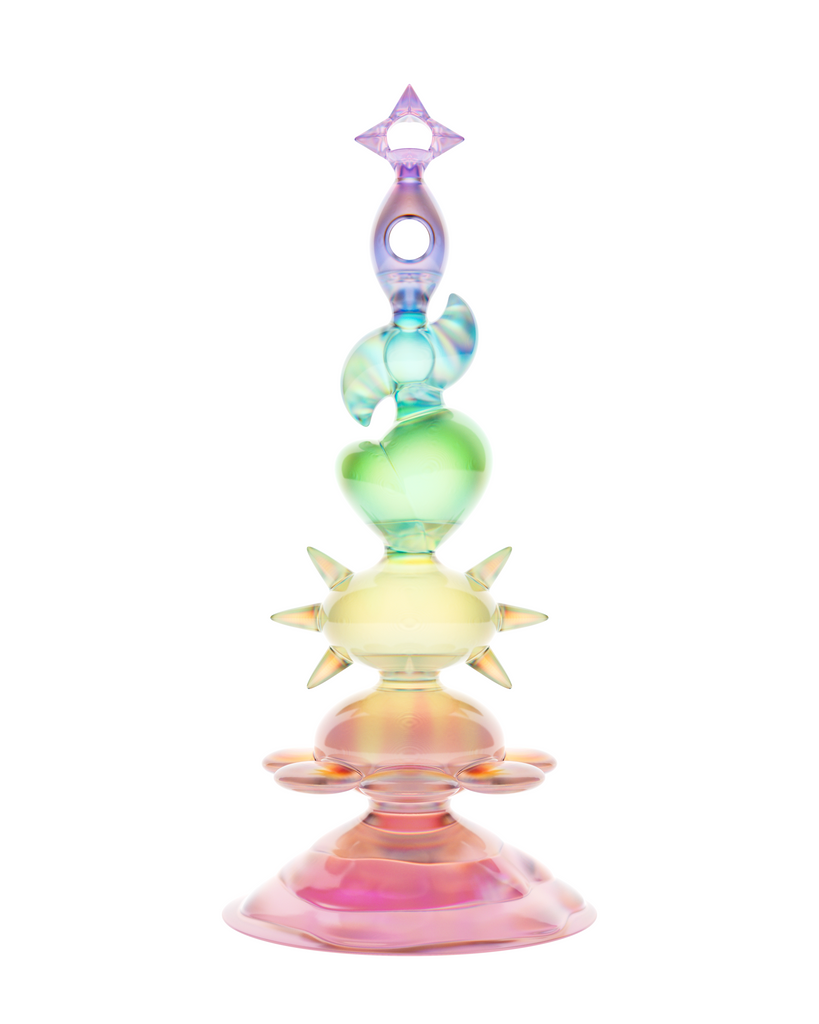 Rainbow Bridge Incense Holder — Rainbow — One Size