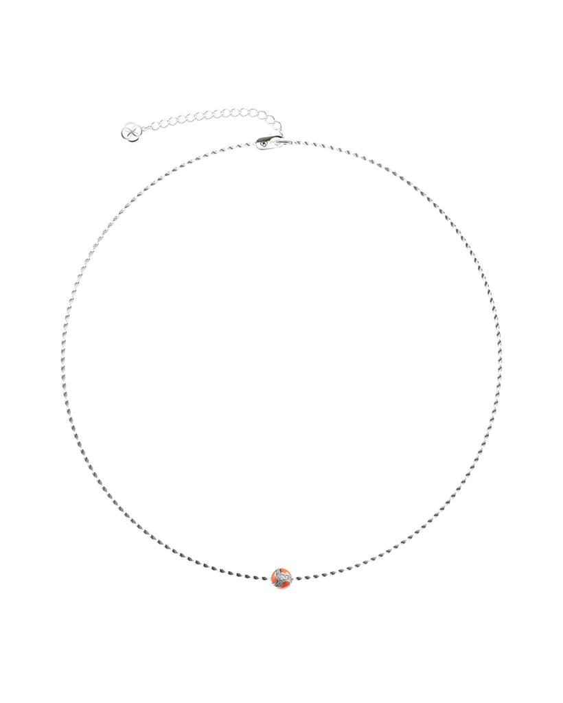 111 Dragon Ball Necklace — Orange — One Size