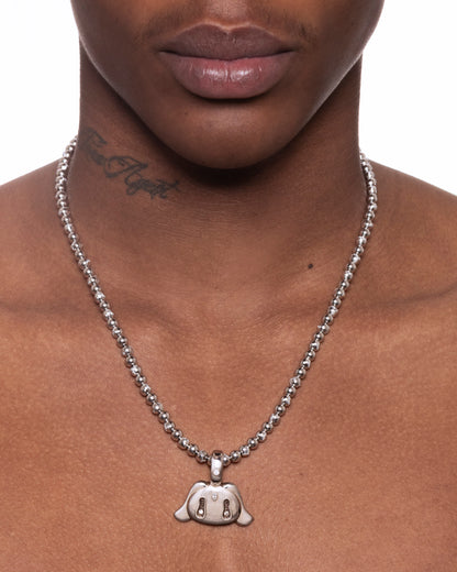 Buda Pendant — Silver — Medium