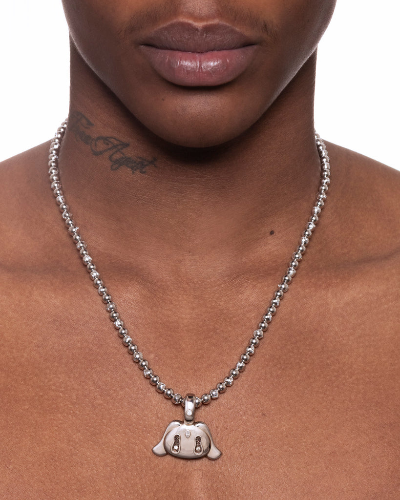 Buda Pendant — Silver — Medium