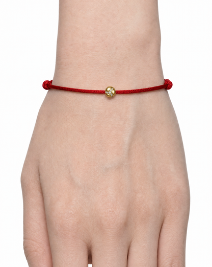 Dragon Ball Red Bracelet — Gold